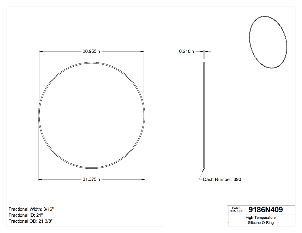 Technical drawing - 9186N409